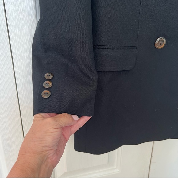 Ann Taylor Vintage 100% Wool Double Breasted Blazer - Picture 3 of 7